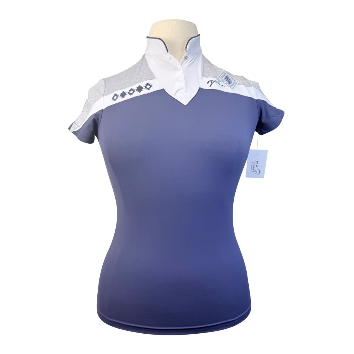 Penelope 'Indy' Show Shirt in Navy