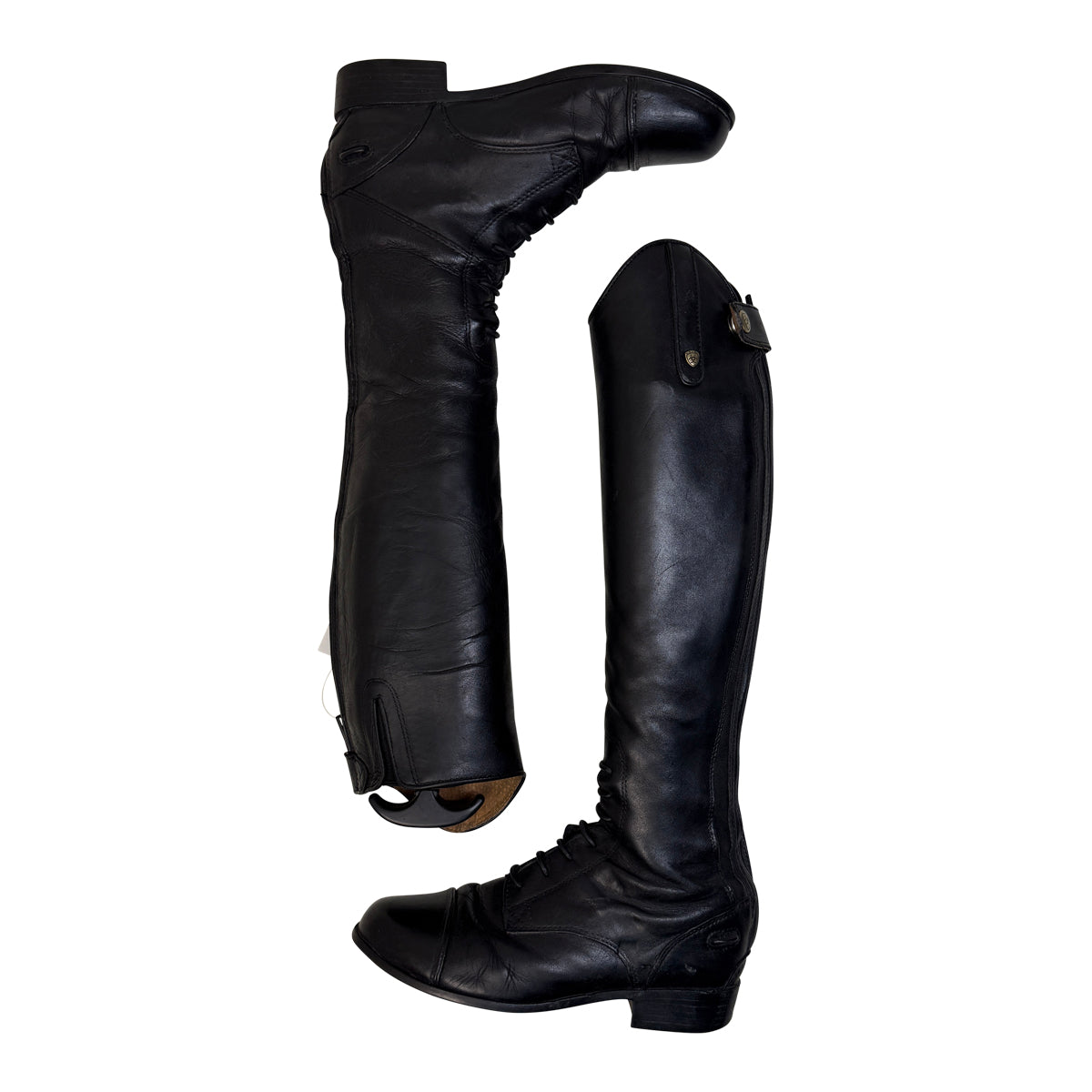 Ariat Kids Heritage Contour Field Boots in Black