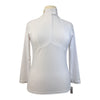 Criniēre 'Monique: The Winner's Edge' Long Sleeve Show Shirt in White