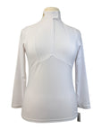 Criniēre 'Monique: The Winner's Edge' Long Sleeve Show Shirt in White
