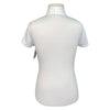 Back of Ariat Pro Series Competition Top in White