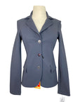 For Horses 'Chiara' Airflow Show Jacket in Charcoal