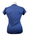 QHP 'Marit' Competition Shirt in Navy 