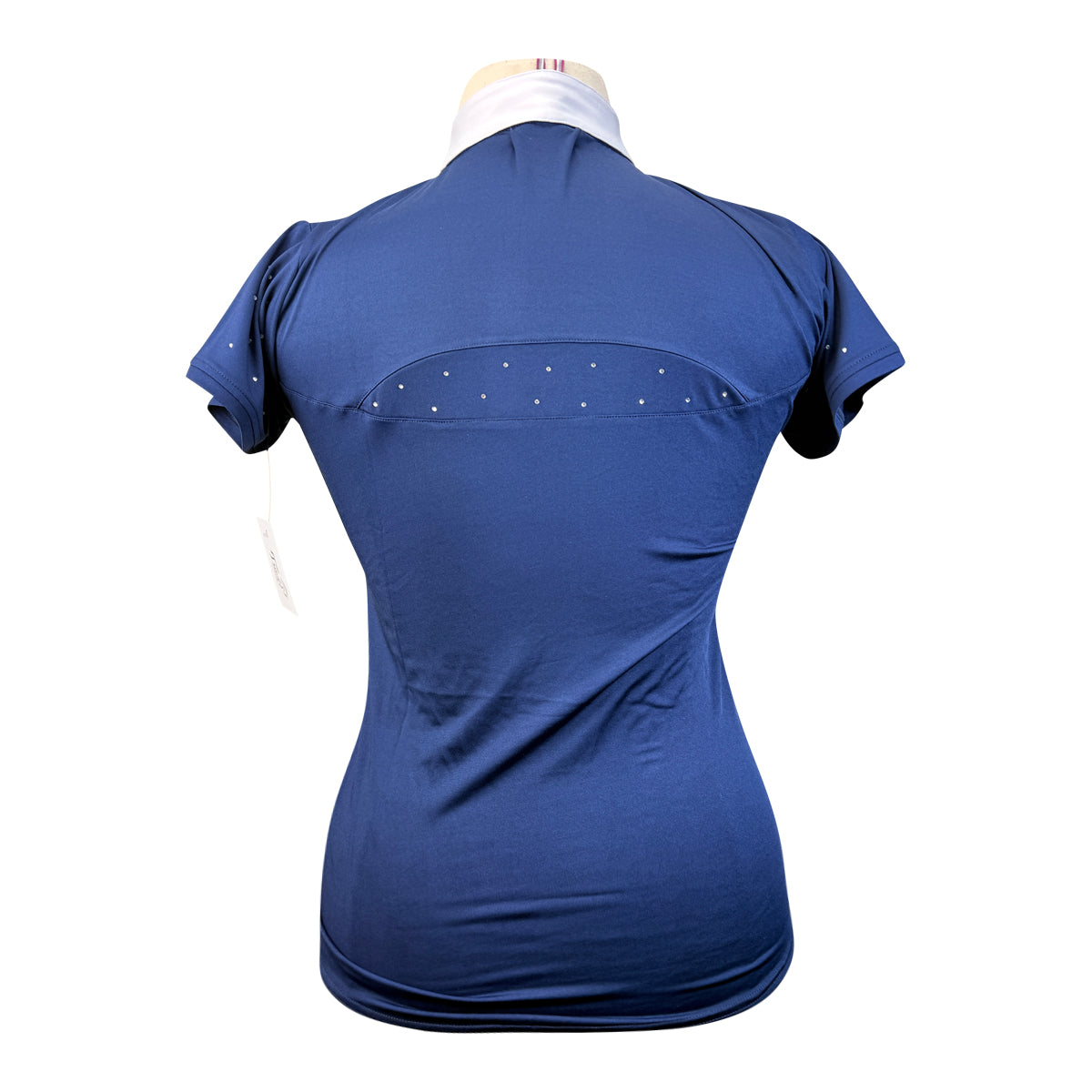 QHP 'Marit' Competition Shirt in Navy 