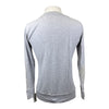 Two Bits Equestrian Bamboo V-Neck Sweater in Heather Grey