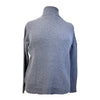 Hannah Child's 'Sassy' Boyfriend 1/4 Zip Sweater in Heathered Fog