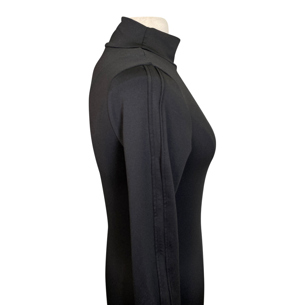 Two Bits Equestrian 'The Mockneck' in Black