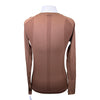 Seamless Tech Compression Shirt in Coffee