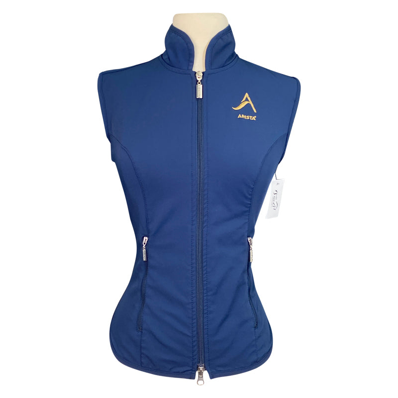 Arista Lightweight Stretch Vest in Navy