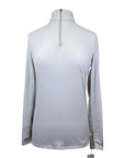 Dover Saddlery 'Coolblast' Long Sleeve Shirt in Grey