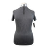Cavalleria Toscana Competition Polo in Black/White Checkered