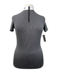 Cavalleria Toscana Competition Polo in Black/White Checkered