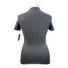 Cavalleria Toscana Competition Polo in Black/White Checkered