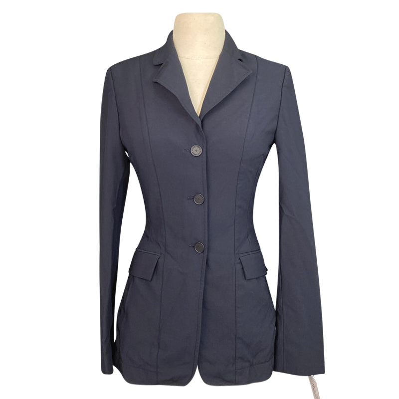 RJ Classics 'Nora' Grey Label Show Coat in Navy