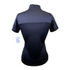 Free Ride Equestrian Short Sleeve Shirt in Black