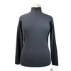 Cavalleria Toscana Long Sleeve Jersey Polo in Slate
