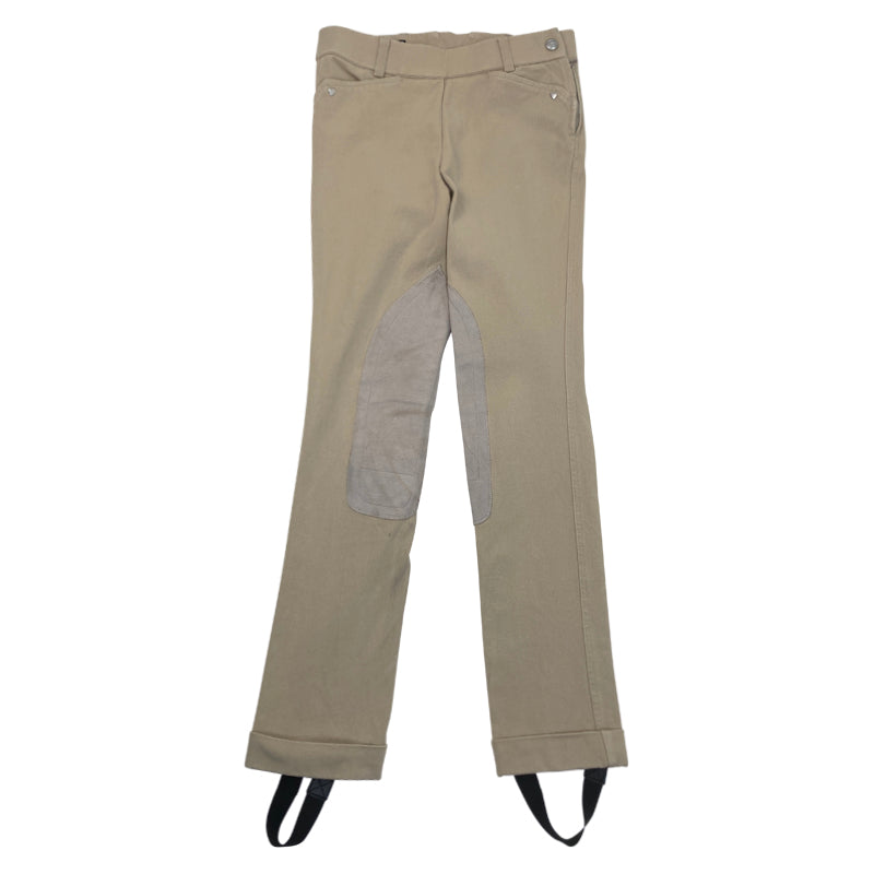 Ariat 'Heritage' Side Zip Jodhpurs in Tan