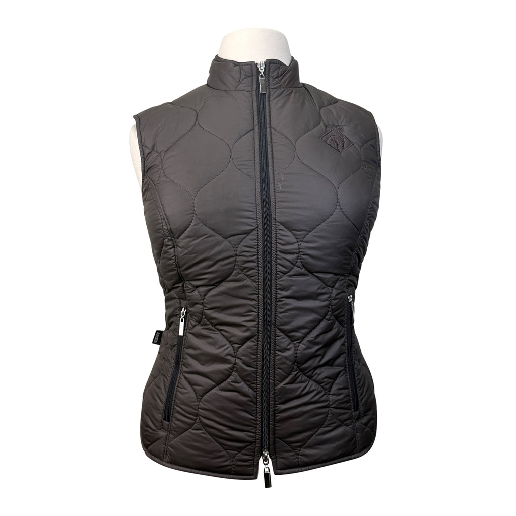 Arista Quilted Vest in Bark