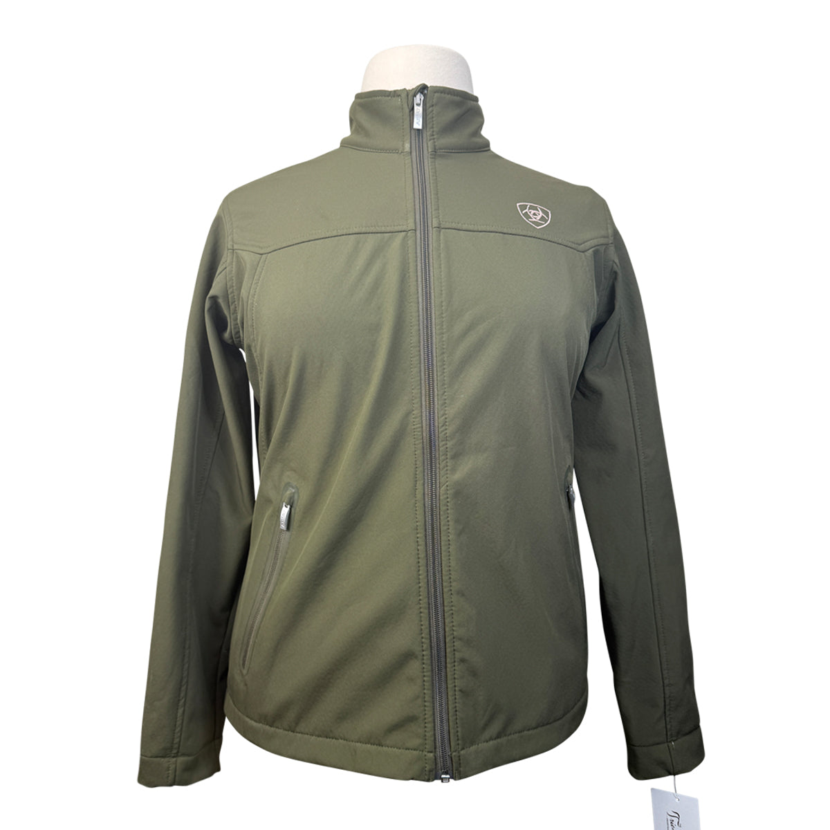 Ariat 'New Team' Softshell Jacket in Army Green/Camo