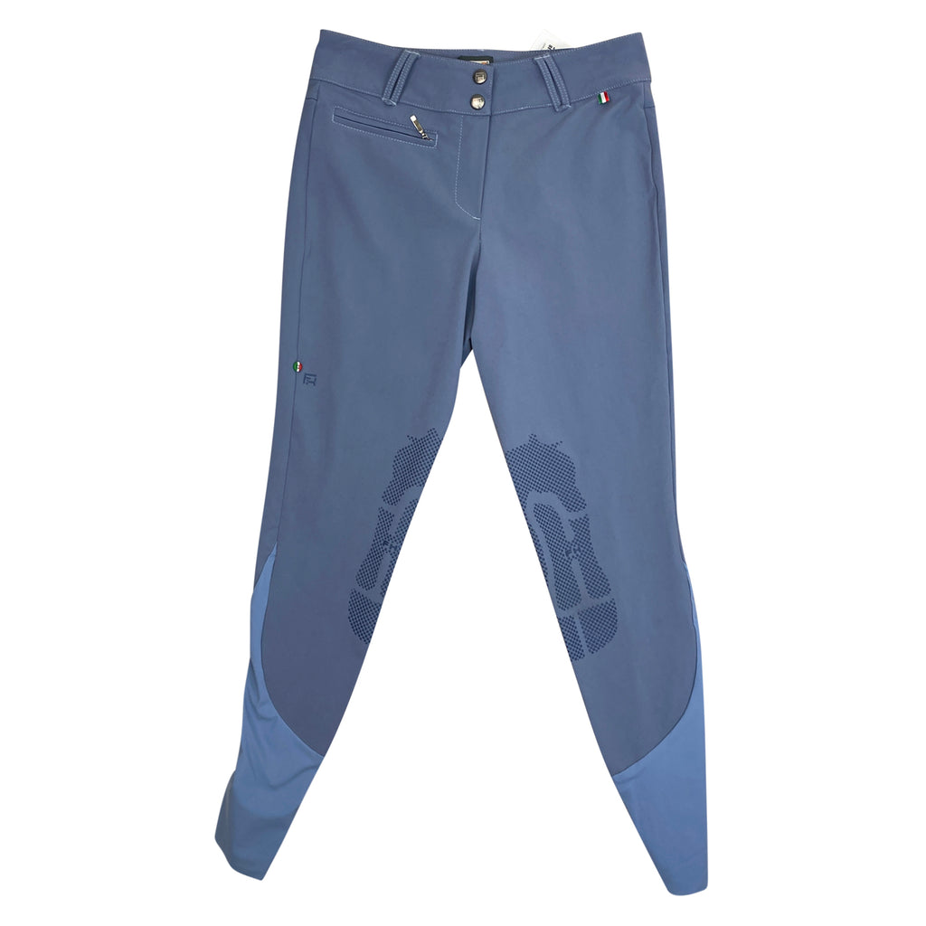For Horses 'Remie' Breeches in Steel Blue - Women's IT 38 (US 24)