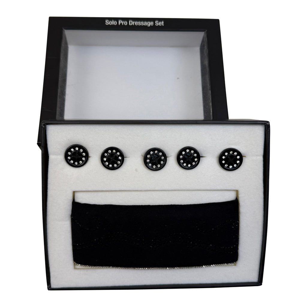 Tredstep Solo Pro Dressage Collar Set in Black