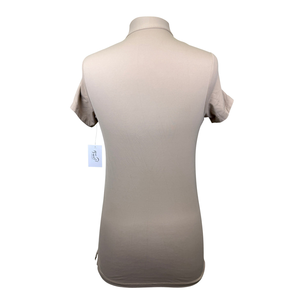 Tailored Sportsman Short Sleeve Ice Fil Shirt in Sand