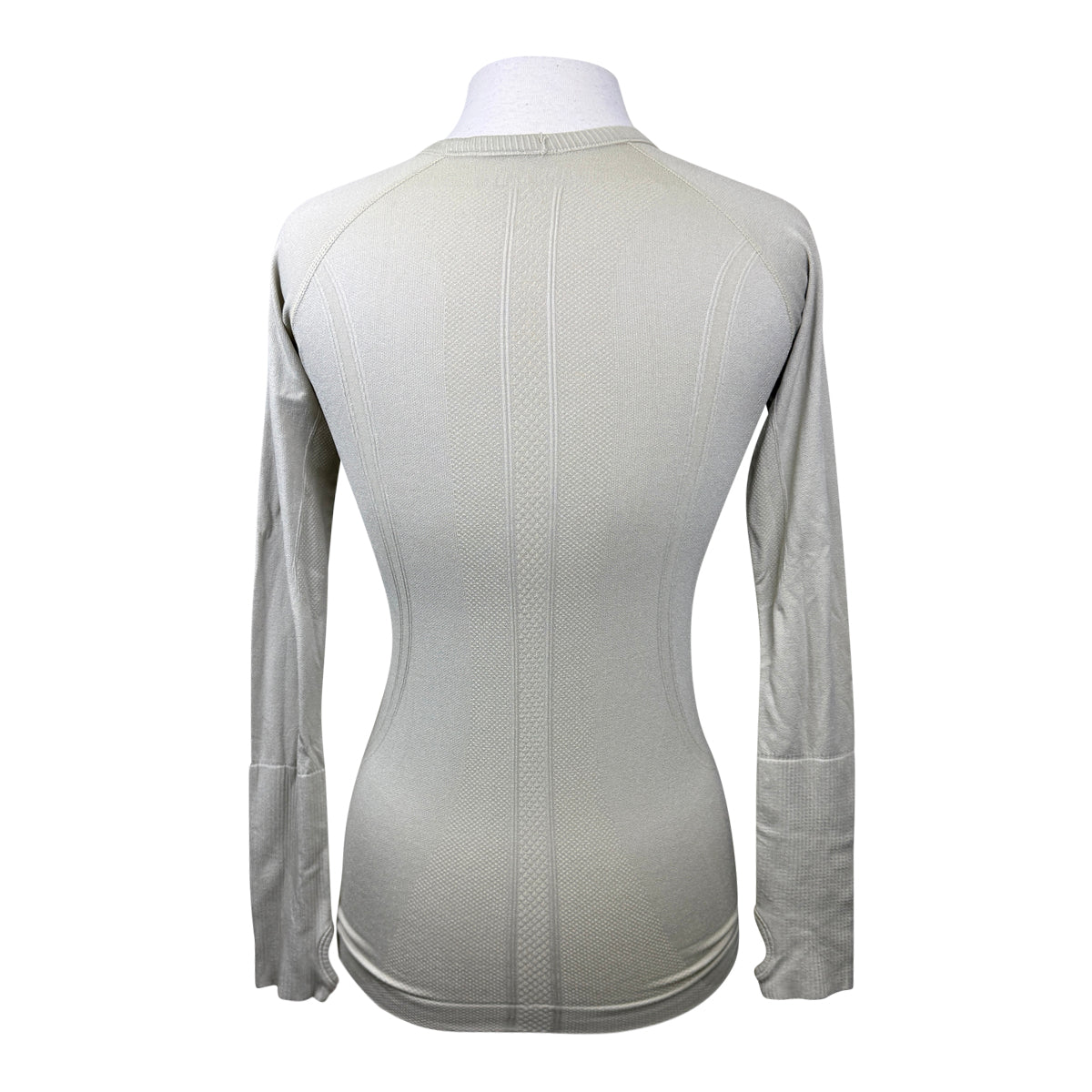 Barn Babe Long Sleeve Seamless Schooling Top in Dune