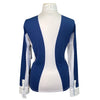 Kerrits Affinity Long Sleeve Show Shirt in Navy/White - Women's XL