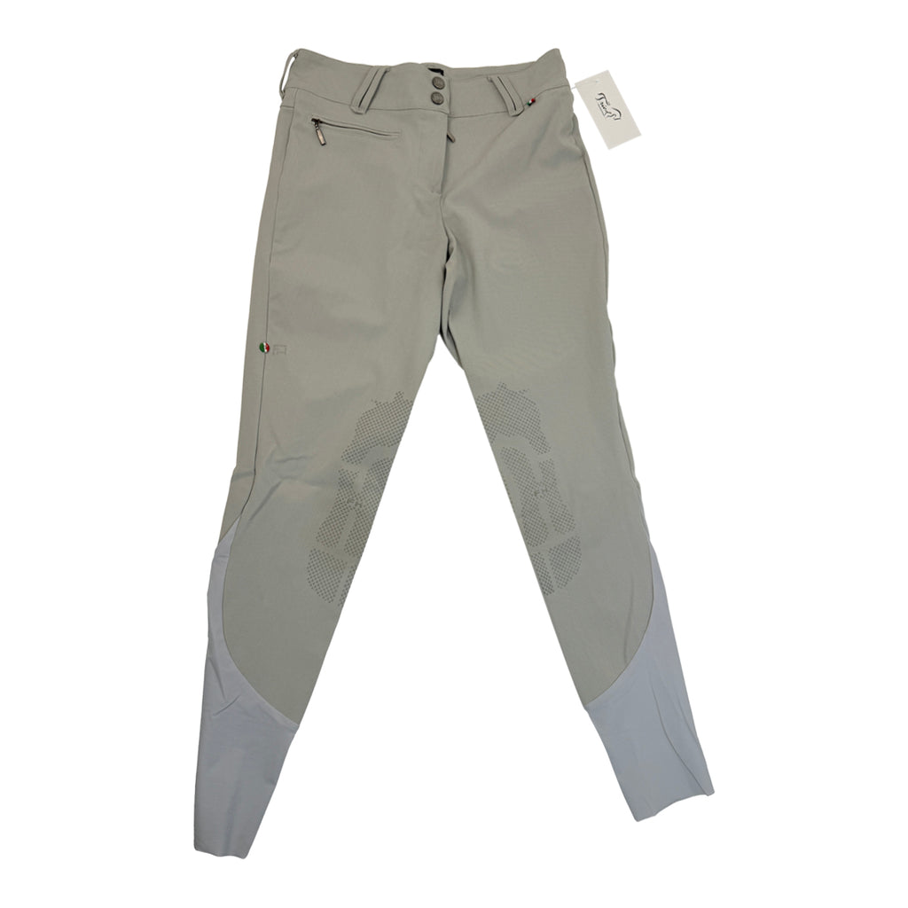 For Horses Knee Patch Breeches in Light Tan