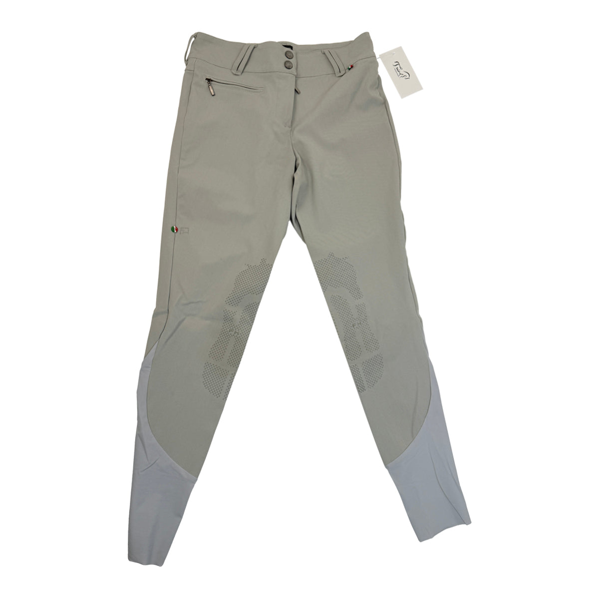 For Horses Knee Patch Breeches in Light Tan