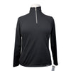 Dover Saddlery 'Sidney' Long Sleeve Baselayer in Black