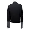 Hannah Child's 'Jackie' Color Block Sweater in Black/Grey
