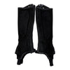 Ovation Suede Ribbed Half Chaps in Black