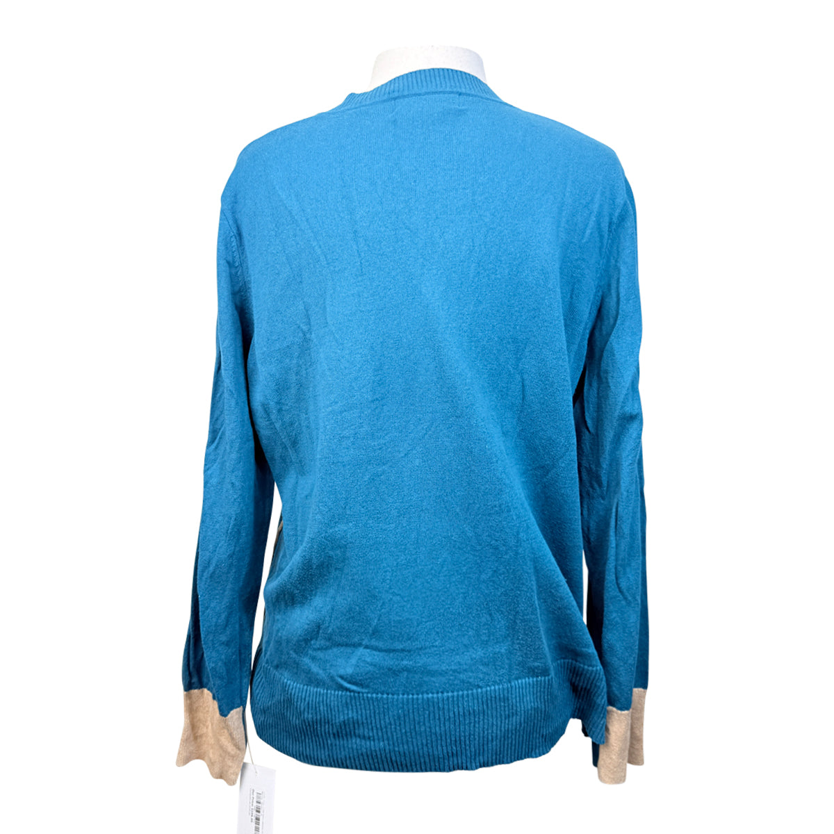 Essex 'Luca' Crew Neck Sweater in Deep Marina