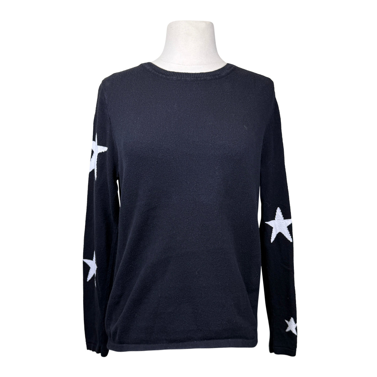 TKEQ Crew Neck Sweater in Black