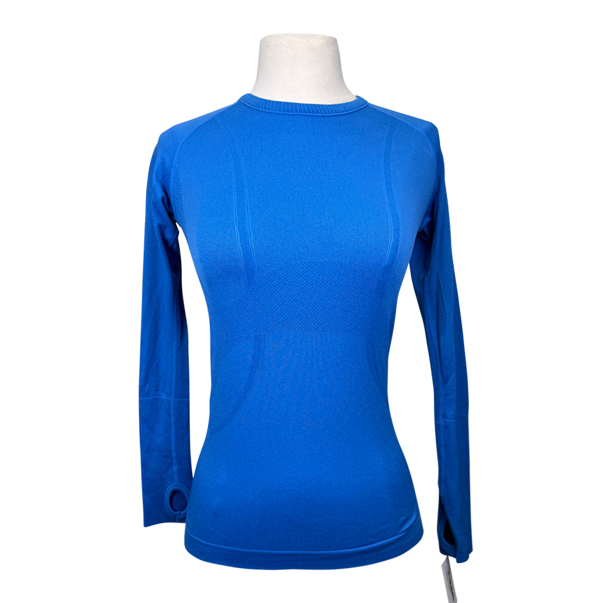 TKEQ The 'Kennedy' Seamless Long Sleeve in Ultra Blue