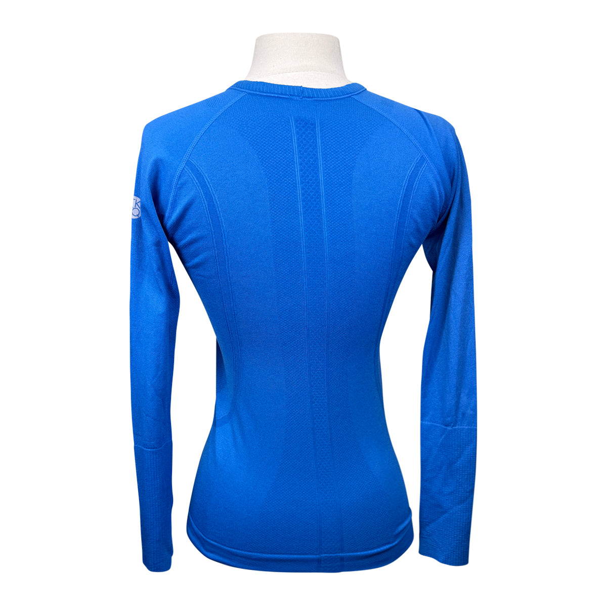 TKEQ The 'Kennedy' Seamless Long Sleeve in Ultra Blue