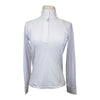 TKEQ 'The Sloan' Competition Top  in White