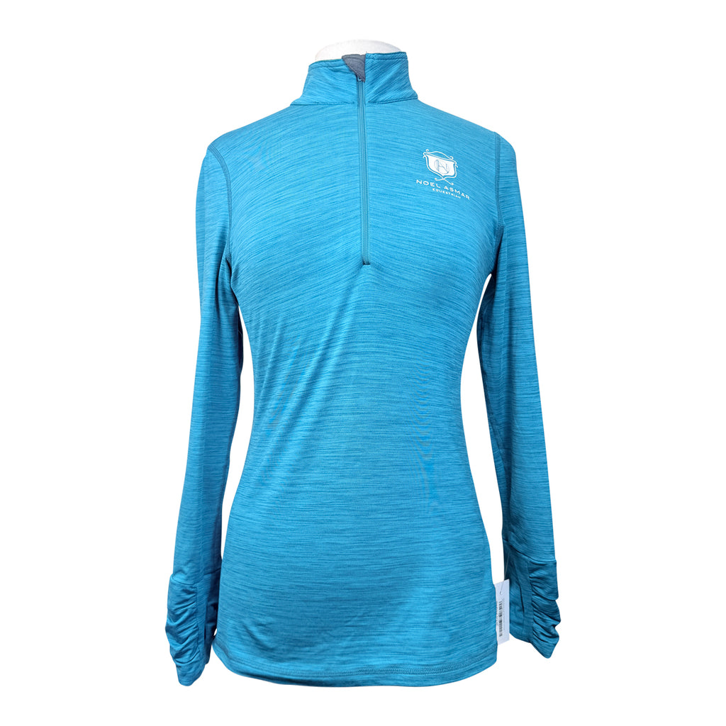 Noel Asmar 1/4 Zip Sweater in Teal 
