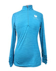 Noel Asmar 1/4 Zip Sweater in Teal 