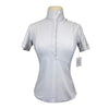 Horse Pilot 'Aerolight' Short Sleeve Show Shirt in White
