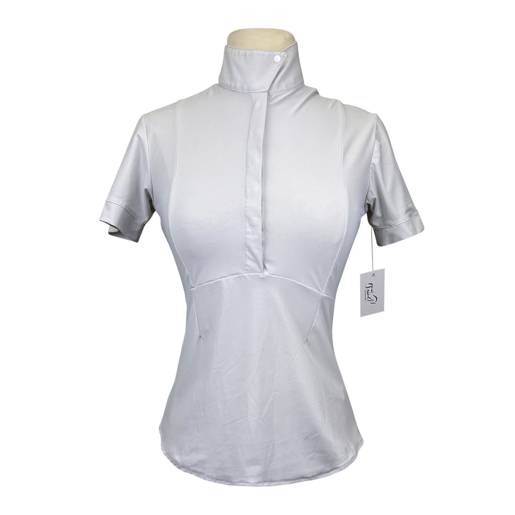 Horse Pilot 'Aerolight' Short Sleeve Show Shirt in White