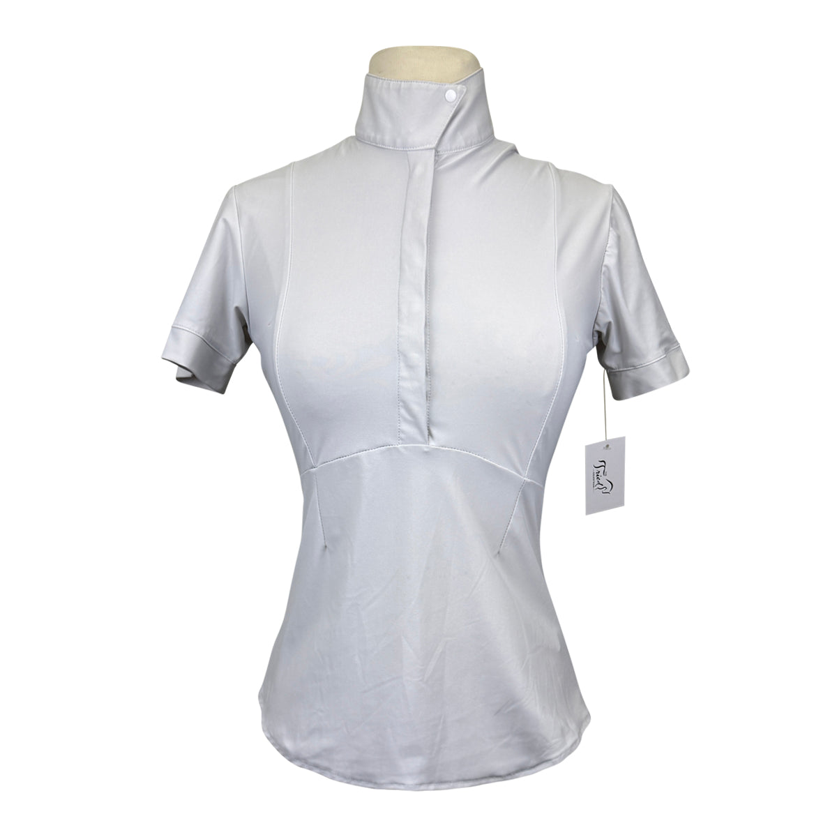 Horse Pilot 'Aerolight' Short Sleeve Show Shirt in White