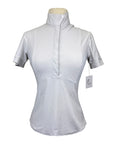 Horse Pilot 'Aerolight' Short Sleeve Show Shirt in White