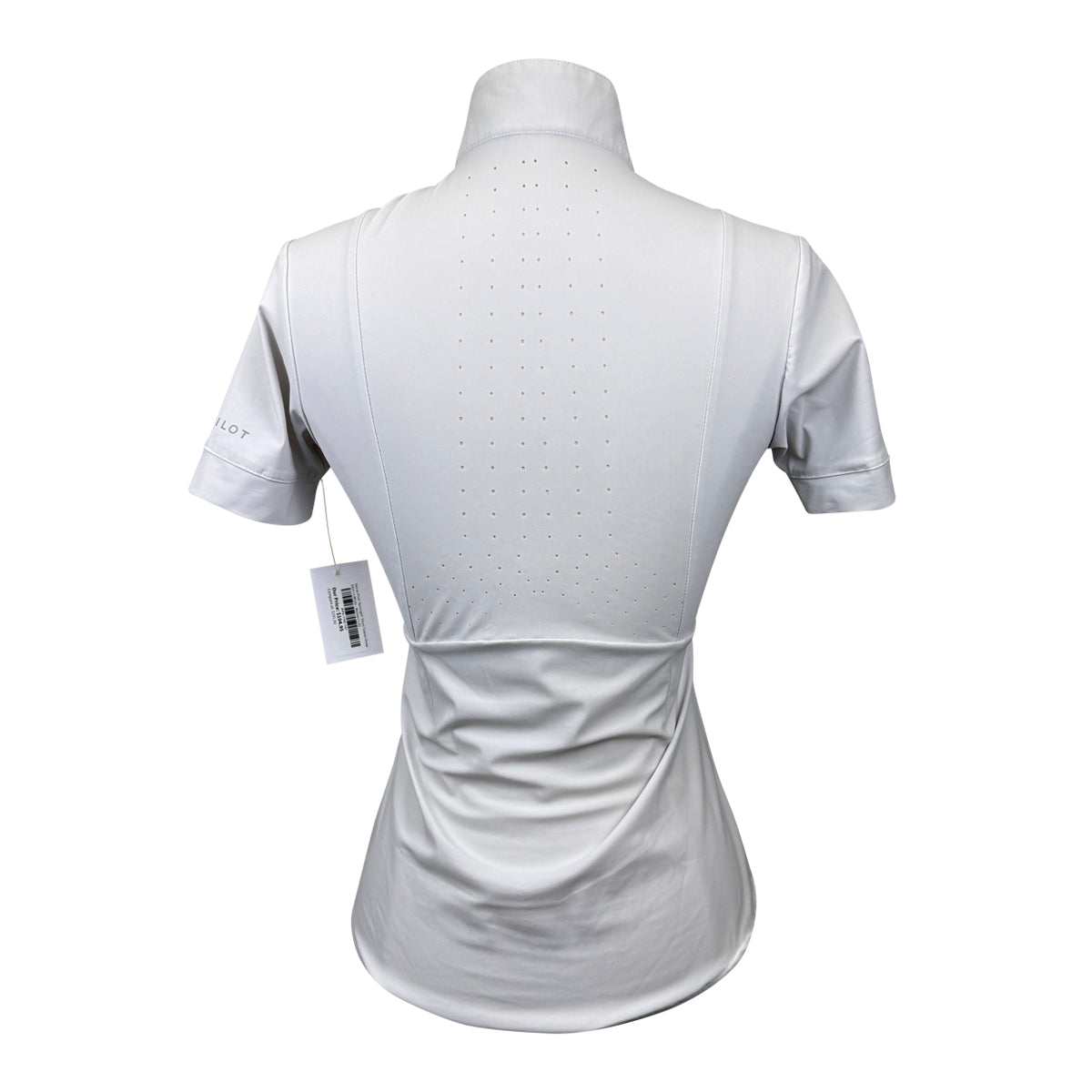 Horse Pilot 'Aerolight' Short Sleeve Show Shirt in White