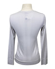 Horse Pilot 'Aerolight' Short Sleeve Show Shirt in White