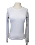 Lululemon 2.0 Tech Long Sleeve Shirt in White