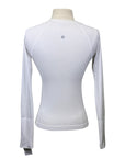 Lululemon 2.0 Tech Long Sleeve Shirt in White