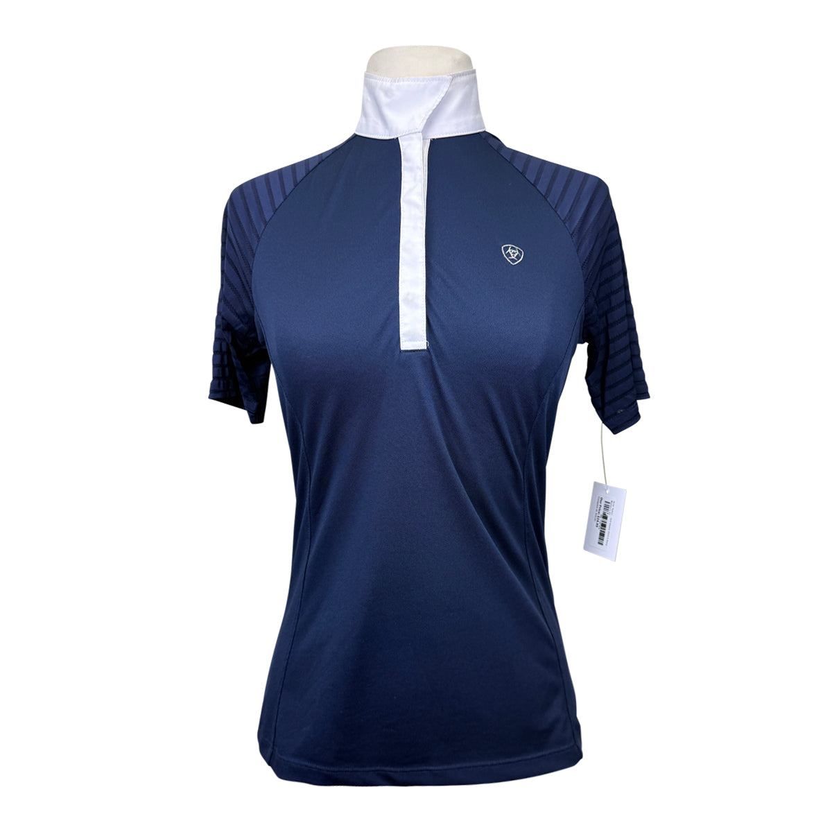Ariat 'Aptos' Short Sleeve Shirt in Navy