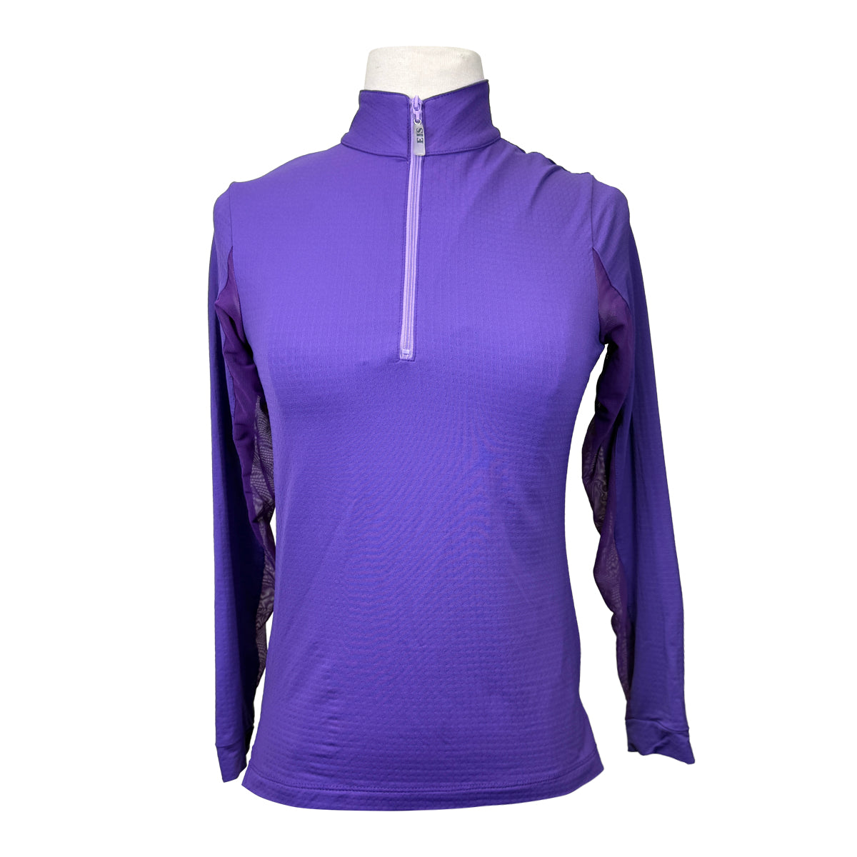 EIS 1/4 Zip Base Layer in Royal Purple